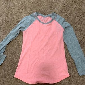 Soft long sleeve baseball Tee